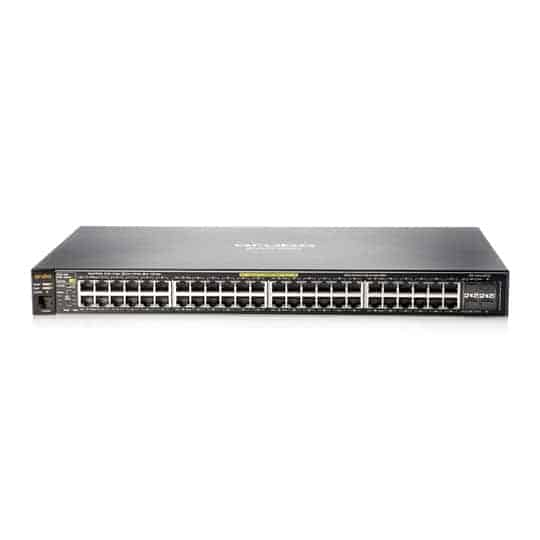 Aruba J9772A 48 Port PoE+ Gigabit Fully Managed L2 1U / Desktop Switch 443W